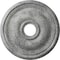 Ekena Millwork Bradford Medallion (Canopies up to 4 3/8"), 18 1/8"OD x 3 3/4"ID x 1 1/8"P, Ultra Pure White Crackle CM18BRUWC - alternate 1